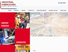 Tablet Screenshot of ifabrication.com